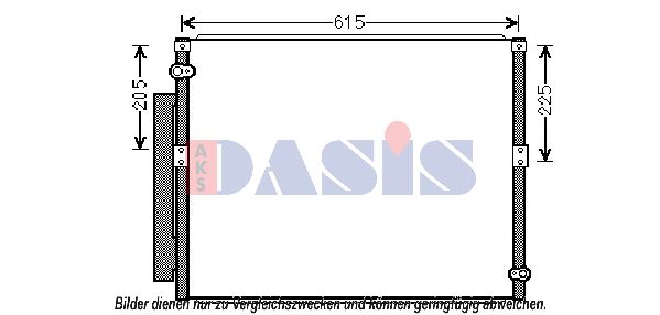 AKS DASIS Lauhdutin, ilmastointilaite 212075N